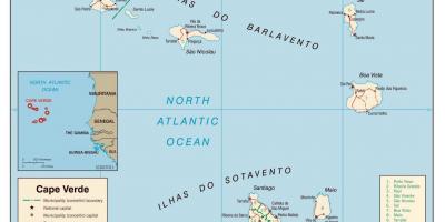 Harta de Cabo Verde