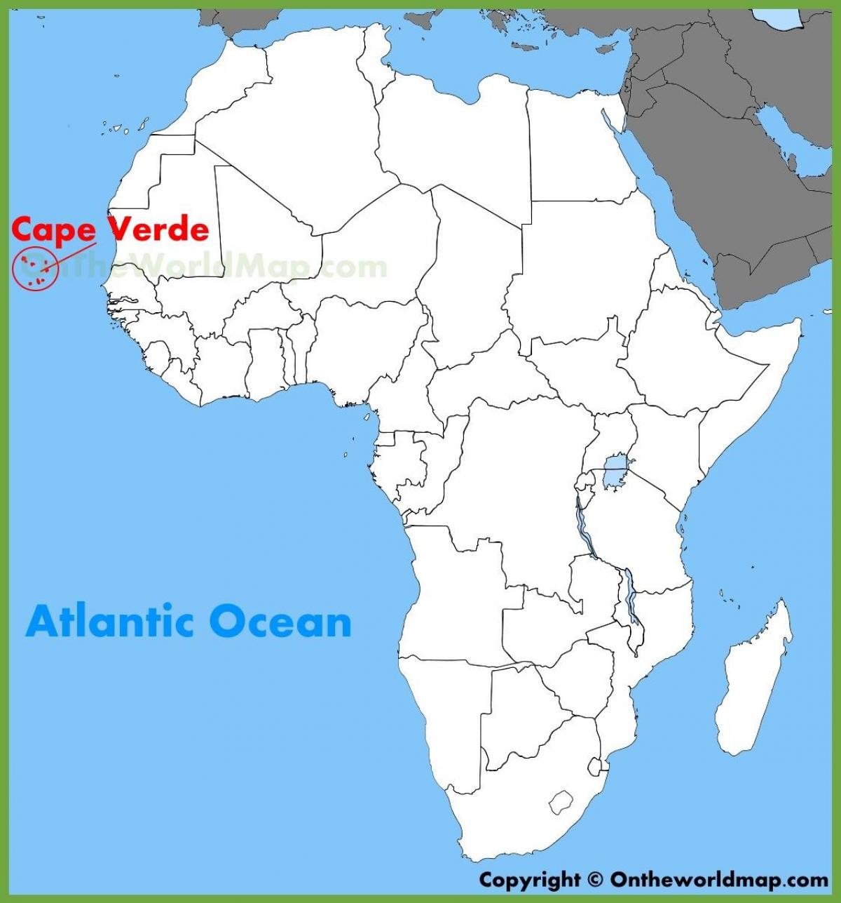 sal, Cabo Verde arată hartă